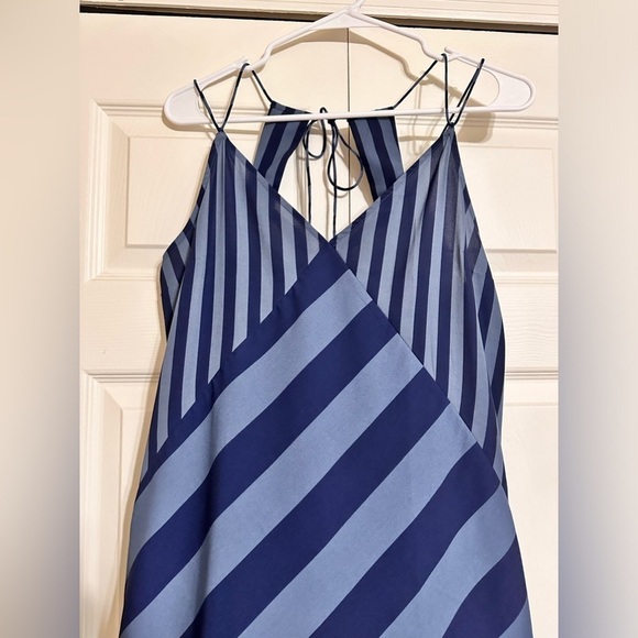 Abercrombie + Fitch Blue Stripped Dress - Picture 2 of 4